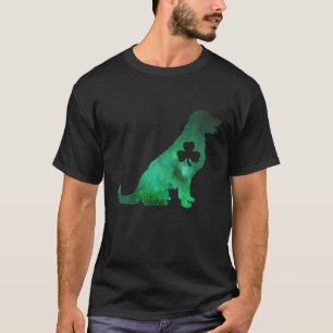 Camiseta Dog Mom Dog Lover St. Patrick's Day Golden Retriev
