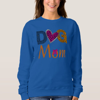 Camiseta Dog Mom Leopard Print /Trending Dog Lover Gift
