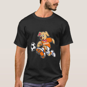 Camiseta Dog Netherlands Soccer Jersey Nederland Futebol T