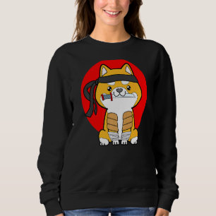 Camiseta Dog Ninja Bushido Ronin Japonês Samurai