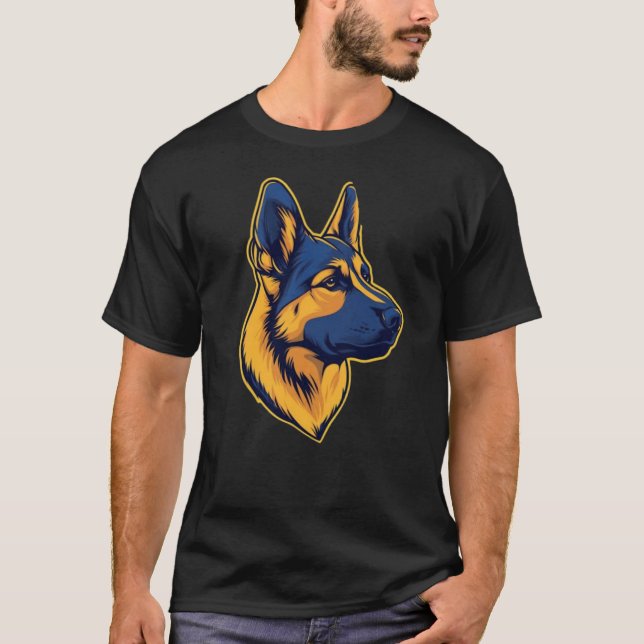 CAMISETA DOG SHEPHERD (Frente)