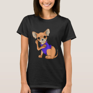 Camiseta Dog Tattoo Gift Animal Design Chihuahua