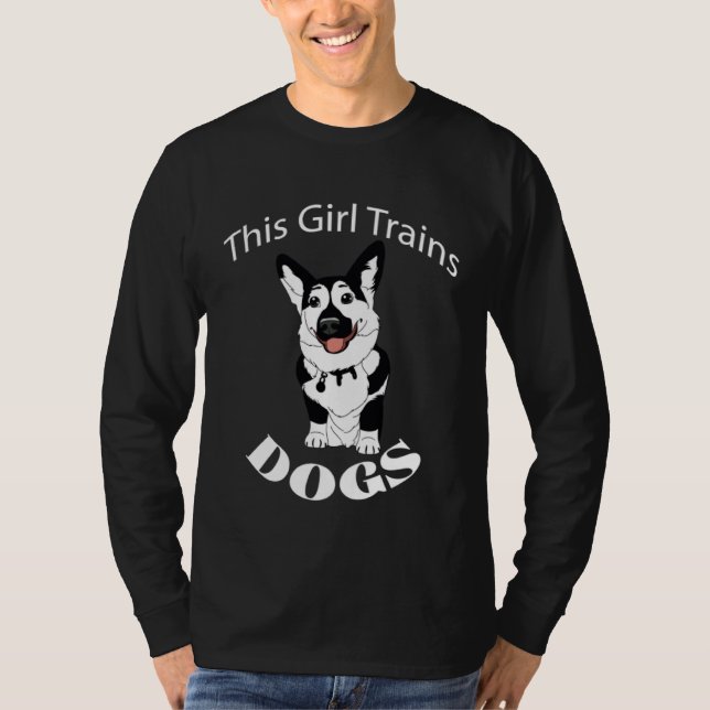 Camiseta Dog Trainer Professional Dog Training School (Frente)