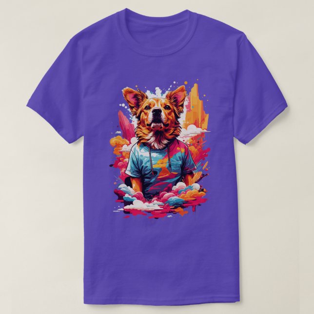 Camiseta Dog Vintage (Frente do Design)