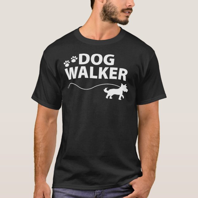 Camiseta Dog Walker (Frente)