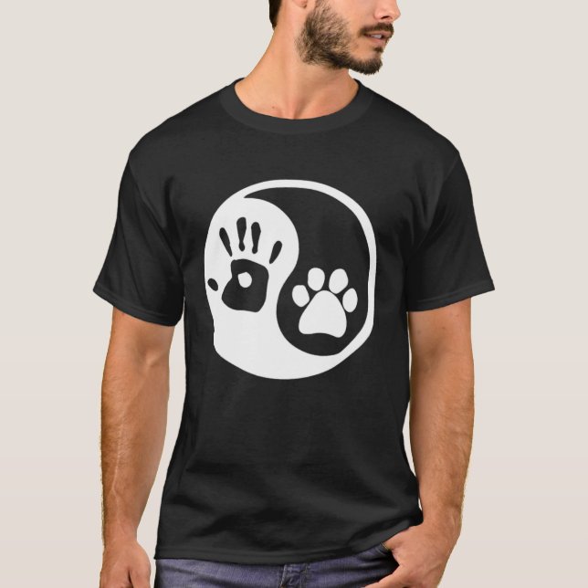 Camiseta Dog Yin Yang (Frente)