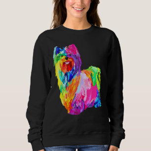 Camiseta Dog Yorkie Para Mulheres Yorkshire Terrier Mens