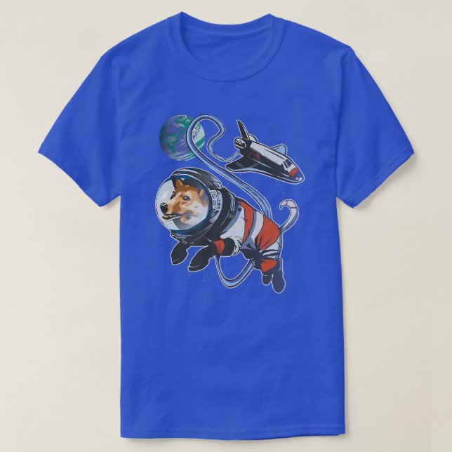 Camiseta Dogastronomia espacial Corgi1254 (Frente do Design)