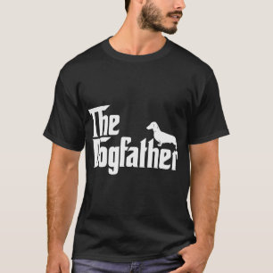 Camiseta Dogdad Dachshund Engraçado Padre Dog Lover