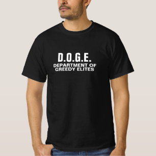Camiseta DOGE Departamento de Elites Gananciosos