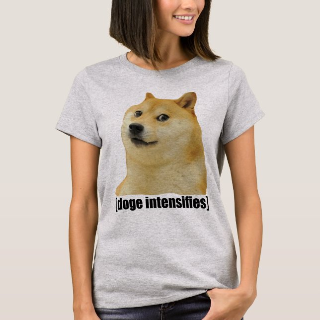 Camiseta Doge intensifica meme Doggo Shiba Inu #Dogright (Frente)