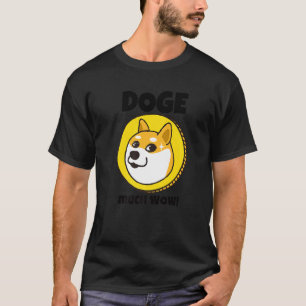 Camiseta Doge Muito Wow Dogecoin Shib Moeda meme criptomoed