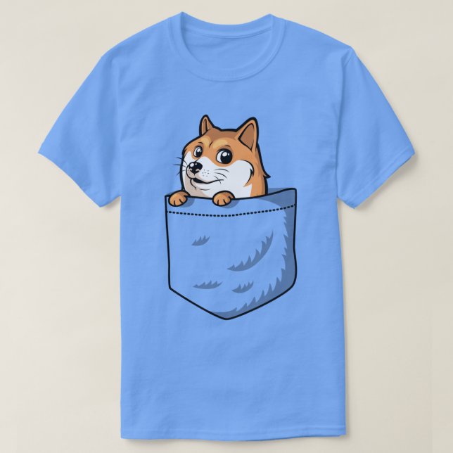 Camiseta Doge Pocket (Frente do Design)