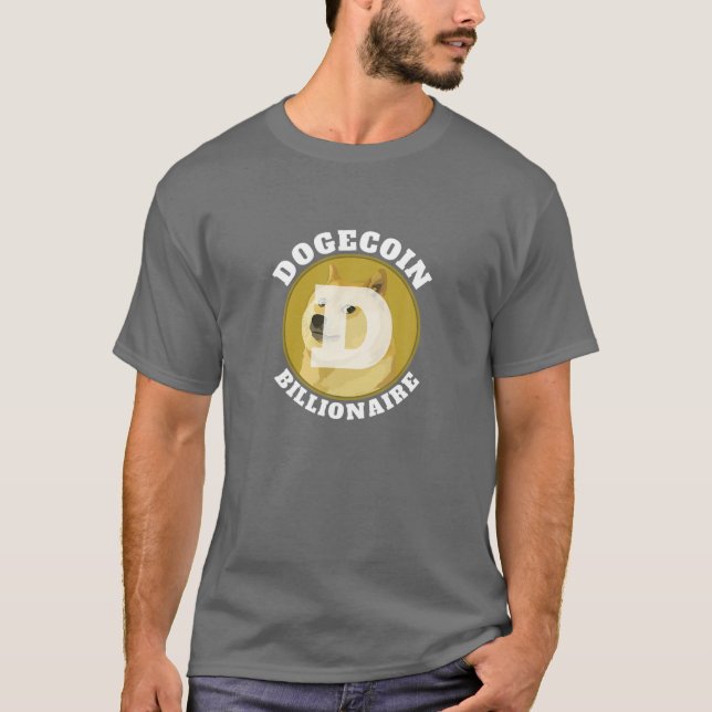 Camiseta Dogecoin Billionaire (Frente)