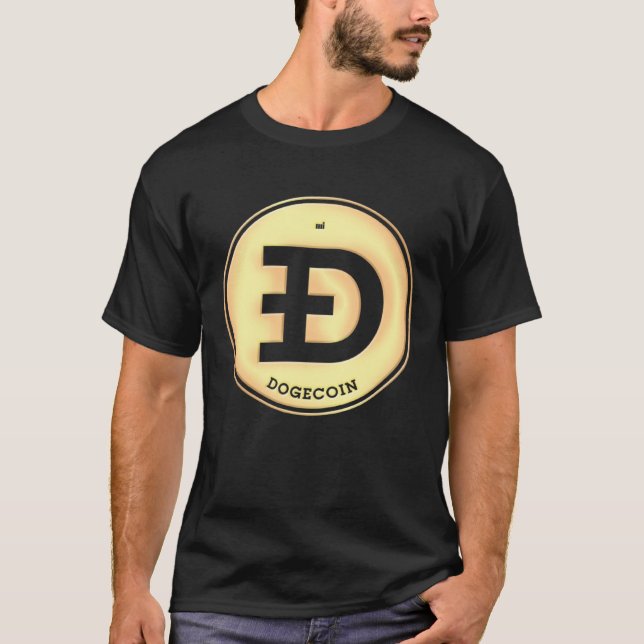 Camiseta Dogecoin   cute crypto (Frente)