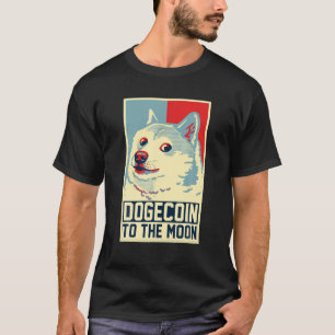 Camiseta Dogecoin Gifts, Doge Meme Muita Moeda