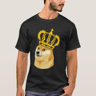 Camiseta Dogecoin Gifts, Doge Meme Muita Moeda