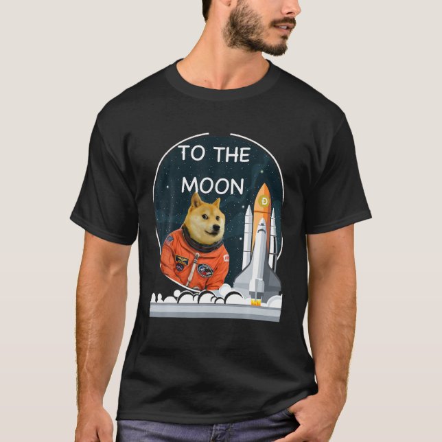 Camiseta Dogecoin Legal Para Homens Para Mulheres Dogpresen (Frente)