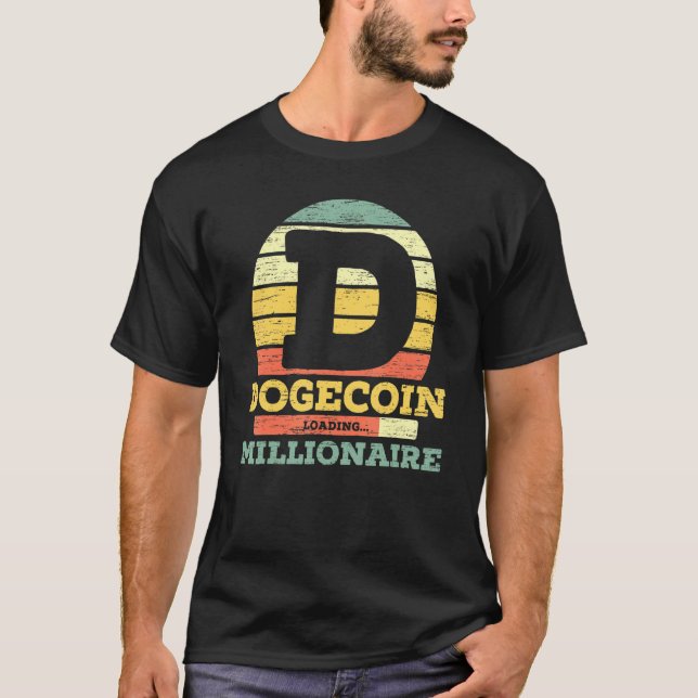 Camiseta Dogecoin Millionaire Cryptocurrency Holanda Day Tr (Frente)