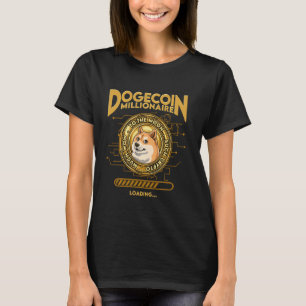 Camiseta Dogecoin Millionaire Funny Dogecoin Crypto Co