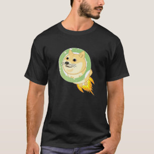 Camiseta Dogecoin Shert À Moon Moon Doge Men Women Kid