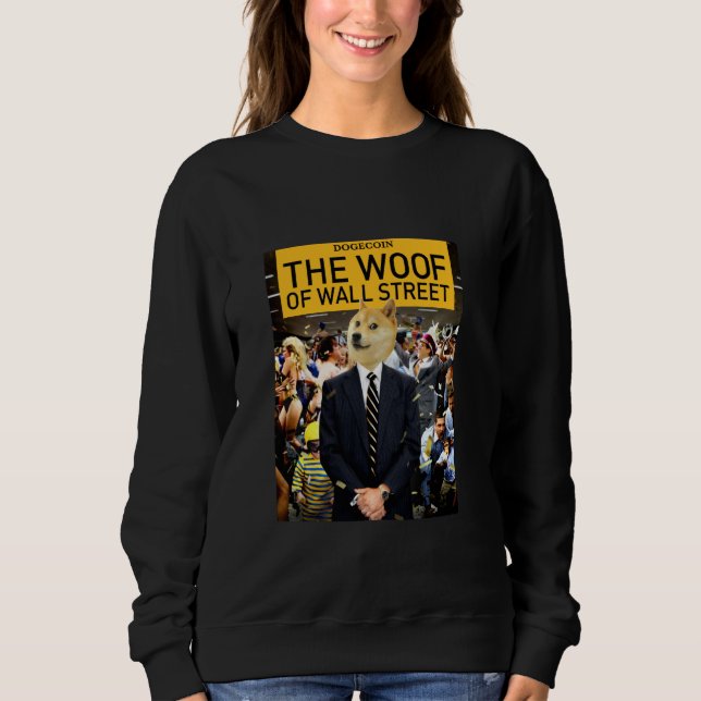 Camiseta Dogecoin The Woof (Frente)
