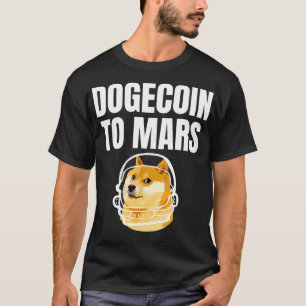 Camiseta Dogecoin To Mars Mantém Memória Engraçada