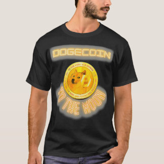 Camiseta Dogecoin To Moon Funny Doge