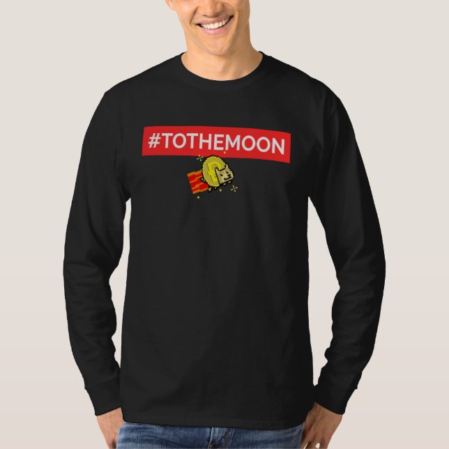 Camiseta Dogecoin To The Moon (Frente)