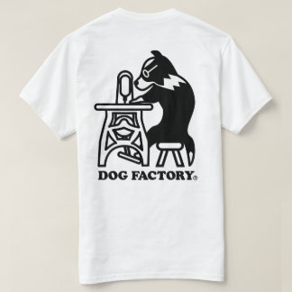 CAMISETA DOGFACTORYロゴTシャツ（バックプリント）