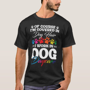 Camiseta Doggie Day Care Play Essentials Service Dog Daycar