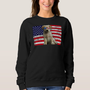 Camiseta Doggie Usa Proprietário De Cachorros Dos Eua Bande