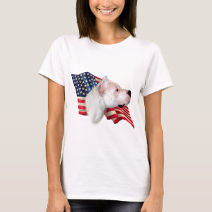 Camiseta Dogo Argentino Flag