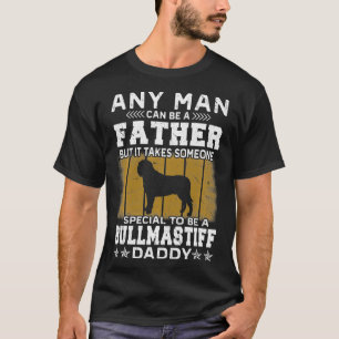 Camiseta Dogs 365 Bullmastiff Pai De Cão Presente Para Home