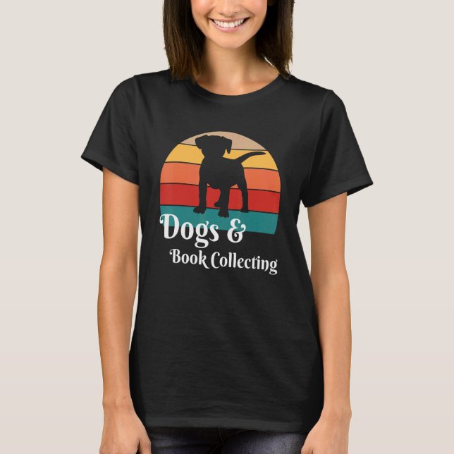Camiseta Dogs and Book-Collecting (Frente)