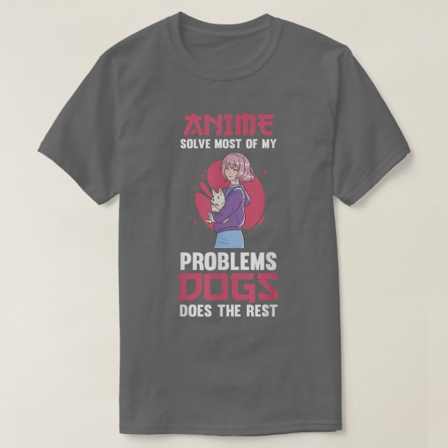 Camiseta Dogs Anime  (Frente do Design)