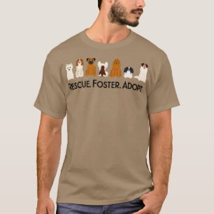 Camiseta Dogs de Adoção de Foster de Emergência