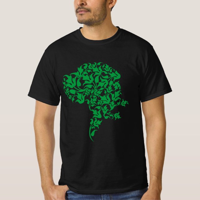 Camiseta Dogue Alemão Floral  (Frente)