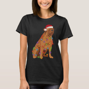 Camiseta Dogue de Bordeaux French Mastiff Lights