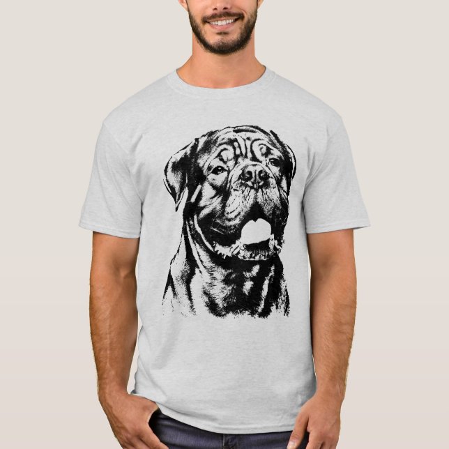 Camiseta Dogue de Bordeaux - Mastiff Francês (Frente)