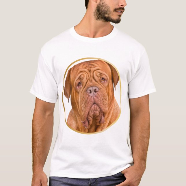 Camiseta Dogue de dordeaux lover (Frente)