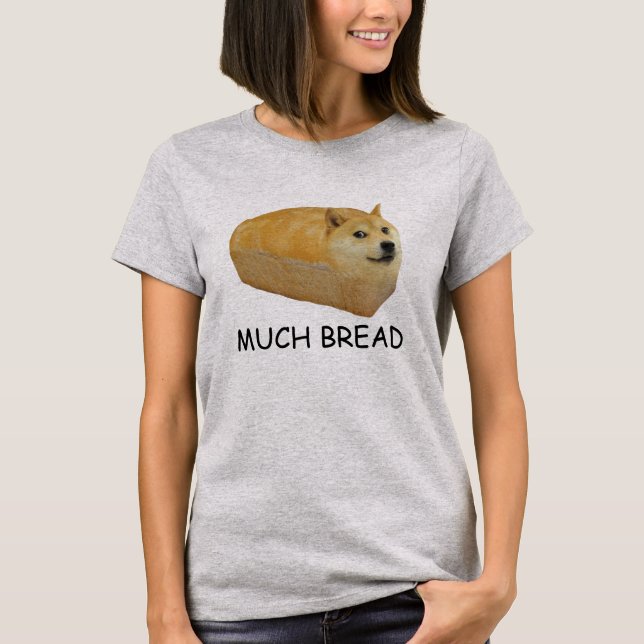 Camiseta Dogue MUITO PÃO meme Doggo Shiba Inu #Dogright (Frente)