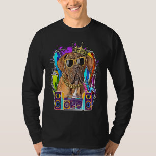 Camiseta Dogues de Bordeaux Dog Hip Hop 90s Rap Music