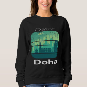 Camiseta Doha, Qatar Souvenir I Love Doha Qatar