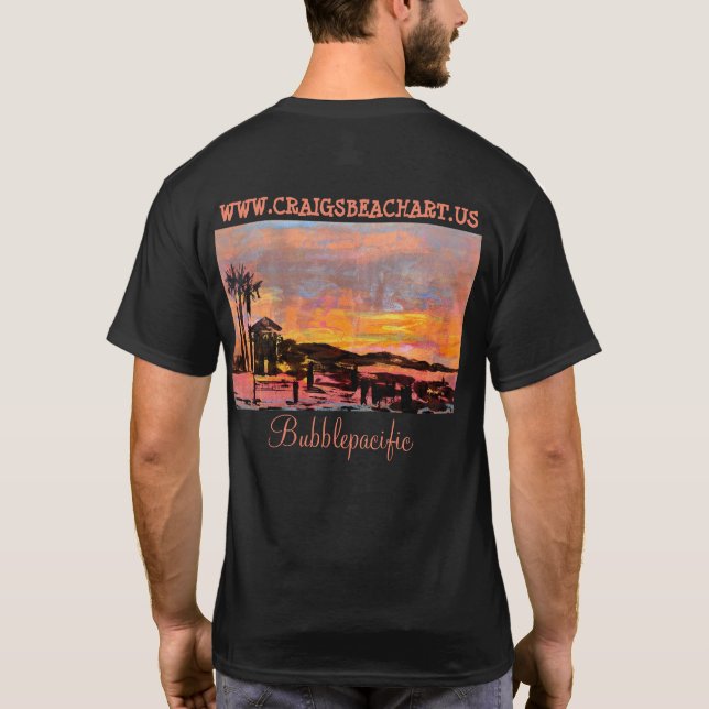 Camiseta Doho snack bar ao amanhecer (Verso)