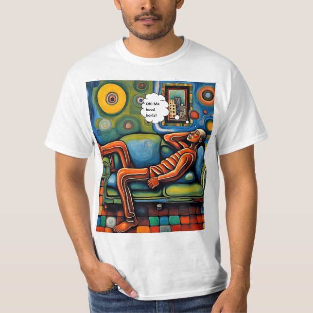 Camiseta Dói Cabeça (Frente)