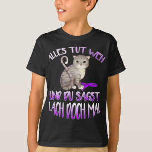 Camiseta Dói E Você Diz Rir Fibromialgia Familiar Awaren