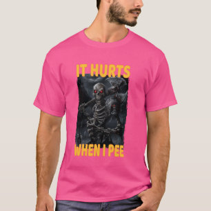 Camiseta Dói Quando Eu Peço O Esqueleto Da Corda