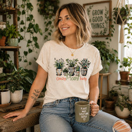 Camiseta Doida por Plantas