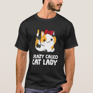 Camiseta Doida Senhora do Gato Xadrez Adorável Gato Xadrez